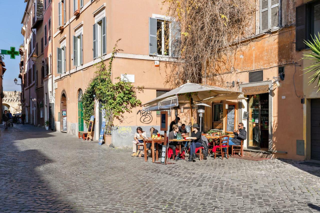 Enchanting Loft In Trastevere Roma Exterior foto